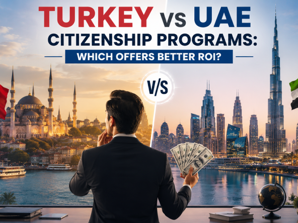 Turkey vs UAE Citizenship Programs: Which Offers Better ROI?