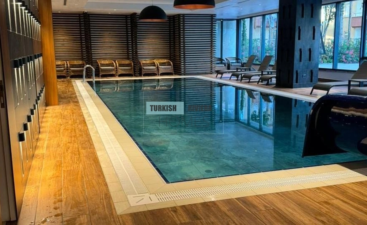 Beach and Seafront Apartment for Sale in Mahmutlar, Alanya