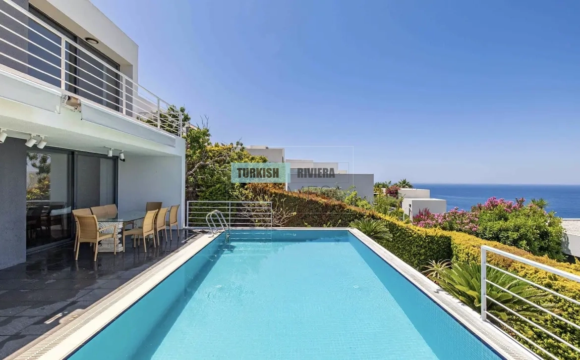 Bodrum Family Home in Yalikavak with Panoramic Sea Views