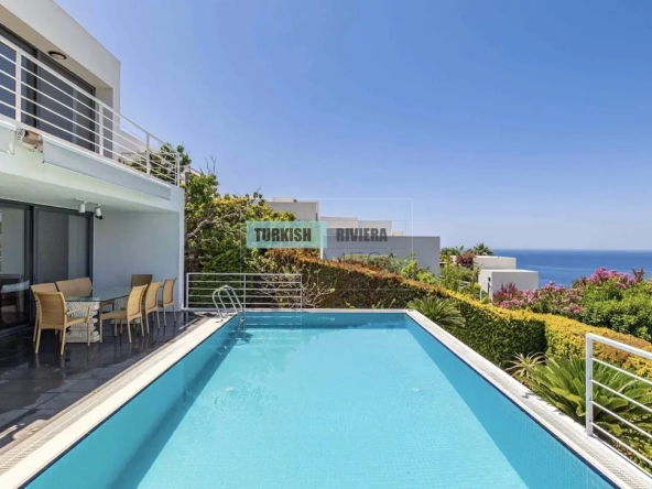 Bodrum Family Home in Yalikavak with Panoramic Sea Views