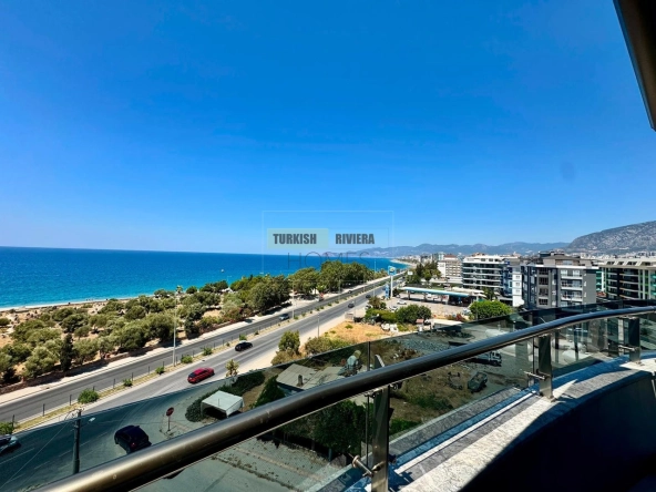 Full Sea & Castle View Apartment for Sale in Alanya