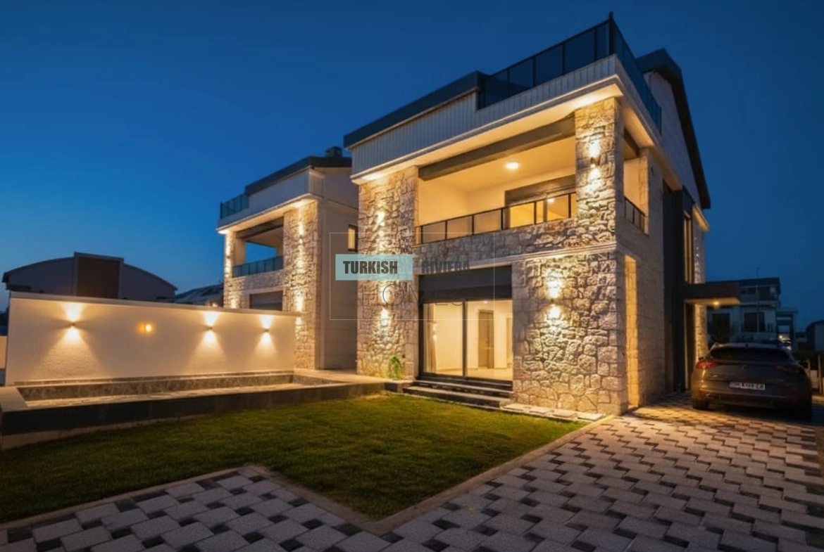 Luxury 5 Bedroom Detached Villa with Private Pool for Sale in Belek, Antalya