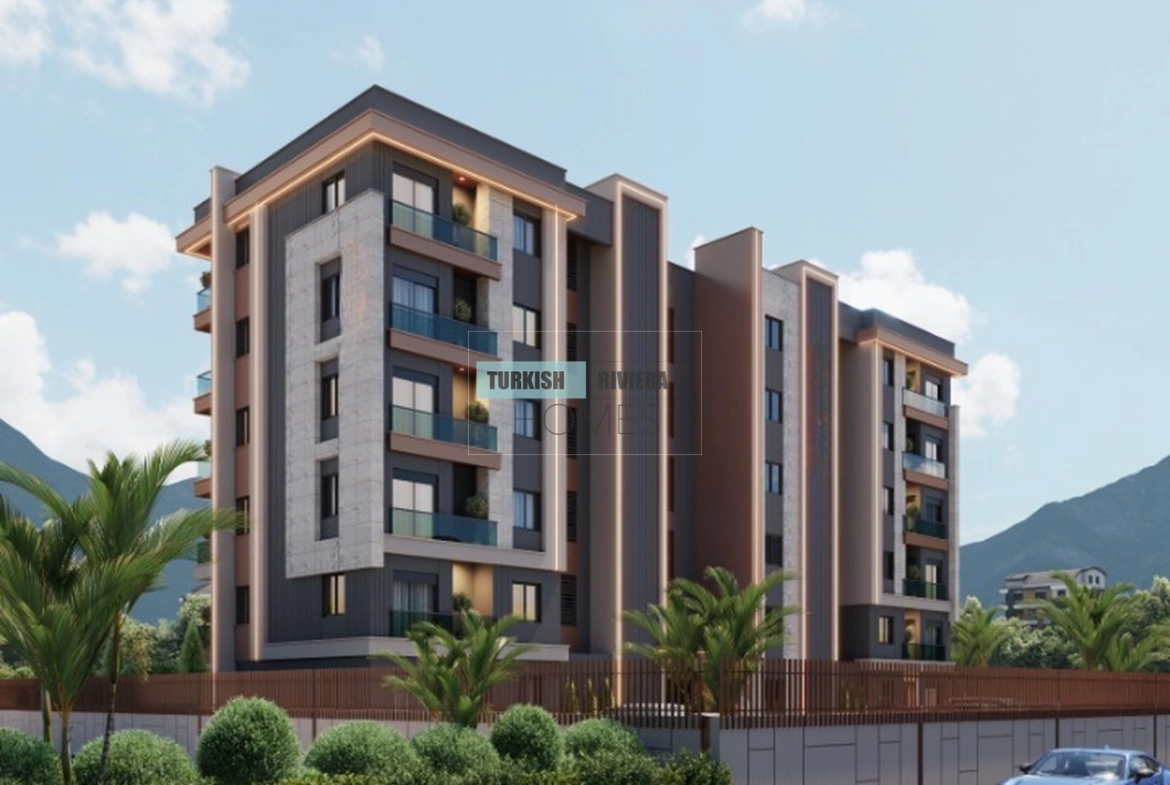 Moden Design Apartments Suitable for Airbnb in Altıntaş, Antalya