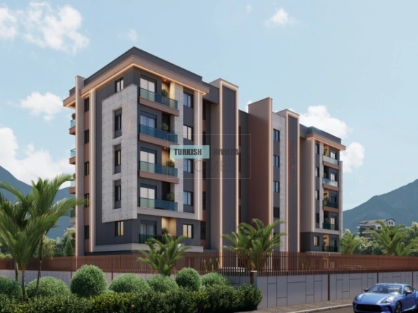Moden Design Apartments Suitable for Airbnb in Altıntaş, Antalya