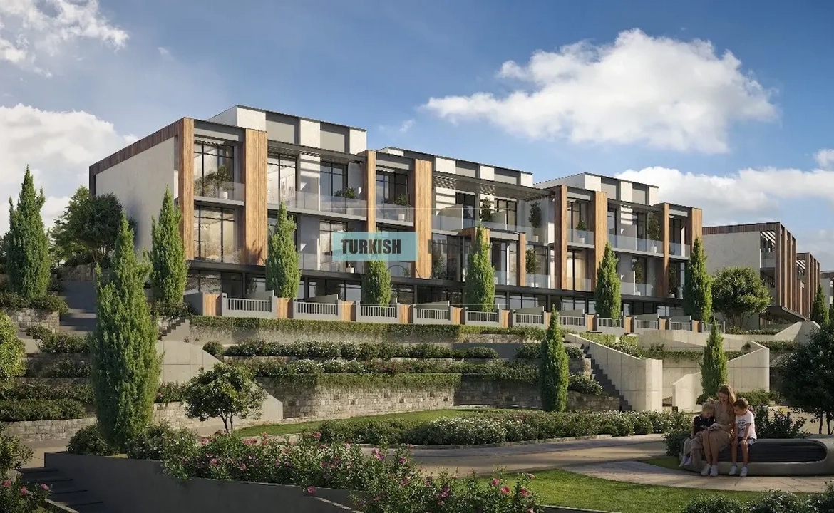 Modern Family Townhouses for Sale in Bahçeşehir, Istanbul