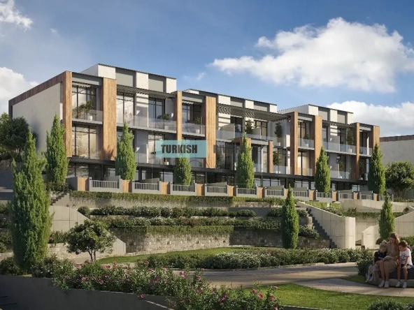 Modern Family Townhouses for Sale in Bahçeşehir, Istanbul