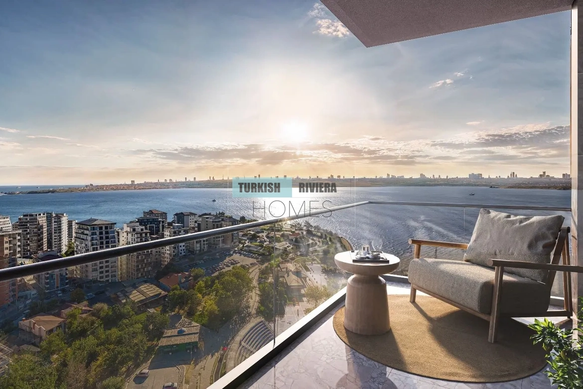 Modern Lake View Apartments for Sale in Küçükçekmece, Istanbul