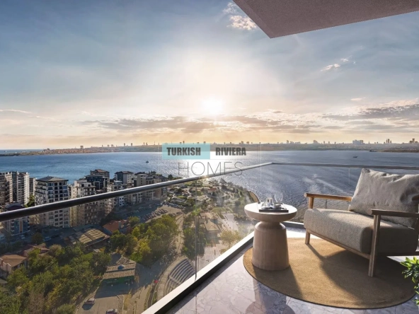 Modern Lake View Apartments for Sale in Küçükçekmece, Istanbul
