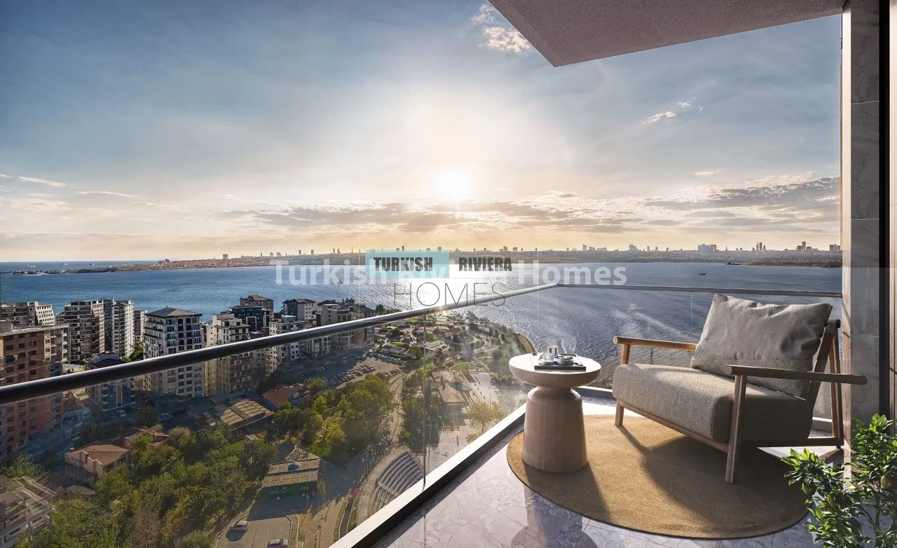Modern Lake View Apartments for Sale in Küçükçekmece, Istanbul