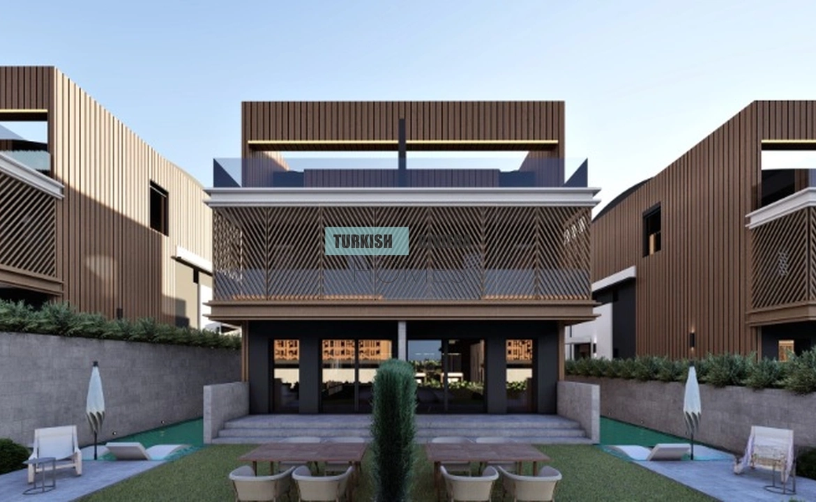 Premium 5 Bedroom Semi-Detached Villas with Private Pool in Lara, Antalya