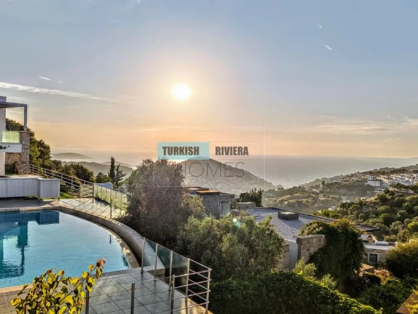 Turkish Citizenship Eligible Luxury Sea View Villa in Yalıkavak, Bodrum