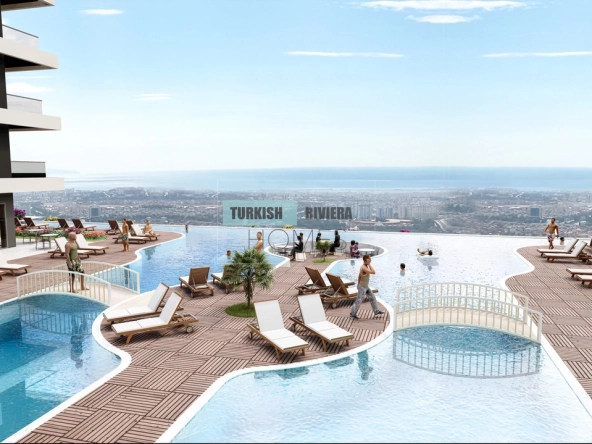Brand New Spacious Apartments with City & Sea Views in Kepez, Antalya