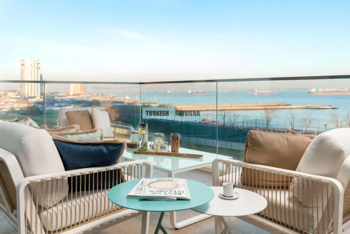 Designer Luxury Sea View Residences for Sale in Bakirkoy, Istanbul