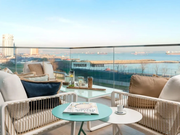 Designer Luxury Sea View Residences for Sale in Bakirkoy, Istanbul
