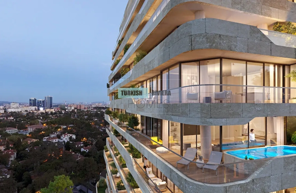 Luxury Bosphorus View Apartments in Levent Business District, Istanbul