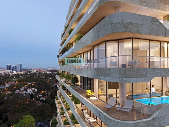 Luxury Bosphorus View Apartments in Levent Business District, Istanbul