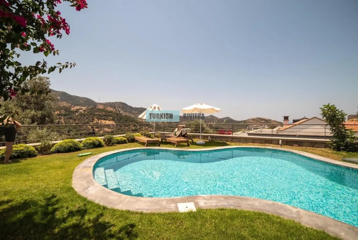 Luxury Seaview Villa with Private Pool in Yalıkavak, Bodrum