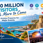 10 Million Visitors with More to Come as Antalya Prepares for Major Events