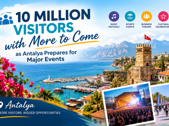 10 Million Visitors with More to Come as Antalya Prepares for Major Events