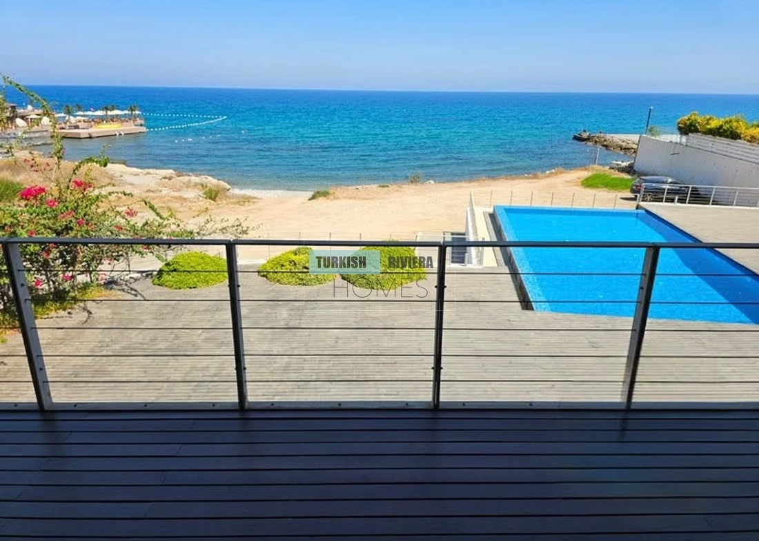 Exclusive 6 Bedroom Beachfront Villa for Sale in Çatalköy, North Cyprus