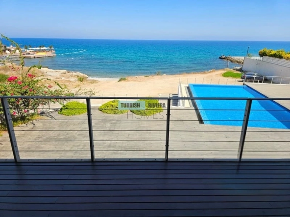 Exclusive 6 Bedroom Beachfront Villa for Sale in Çatalköy, North Cyprus