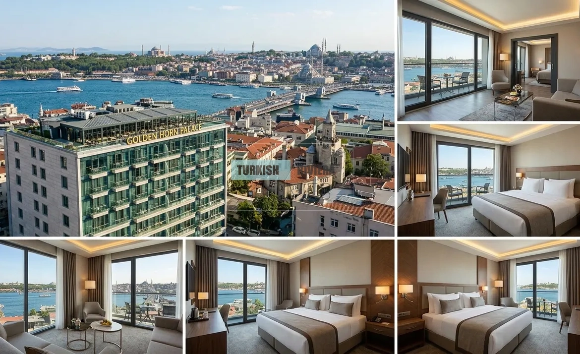 5-Star Luxury Hotel for Sale in Istanbul with Golden Horn View in Beyoglu Istanbul