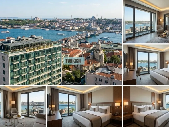 5-Star Luxury Hotel for Sale in Istanbul with Golden Horn View in Beyoglu Istanbul