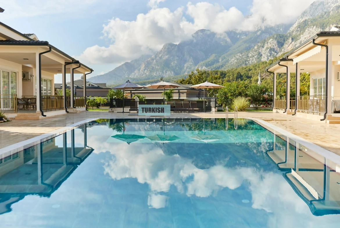 Newly Built Modern Villa for Sale in Kemer, Antalya