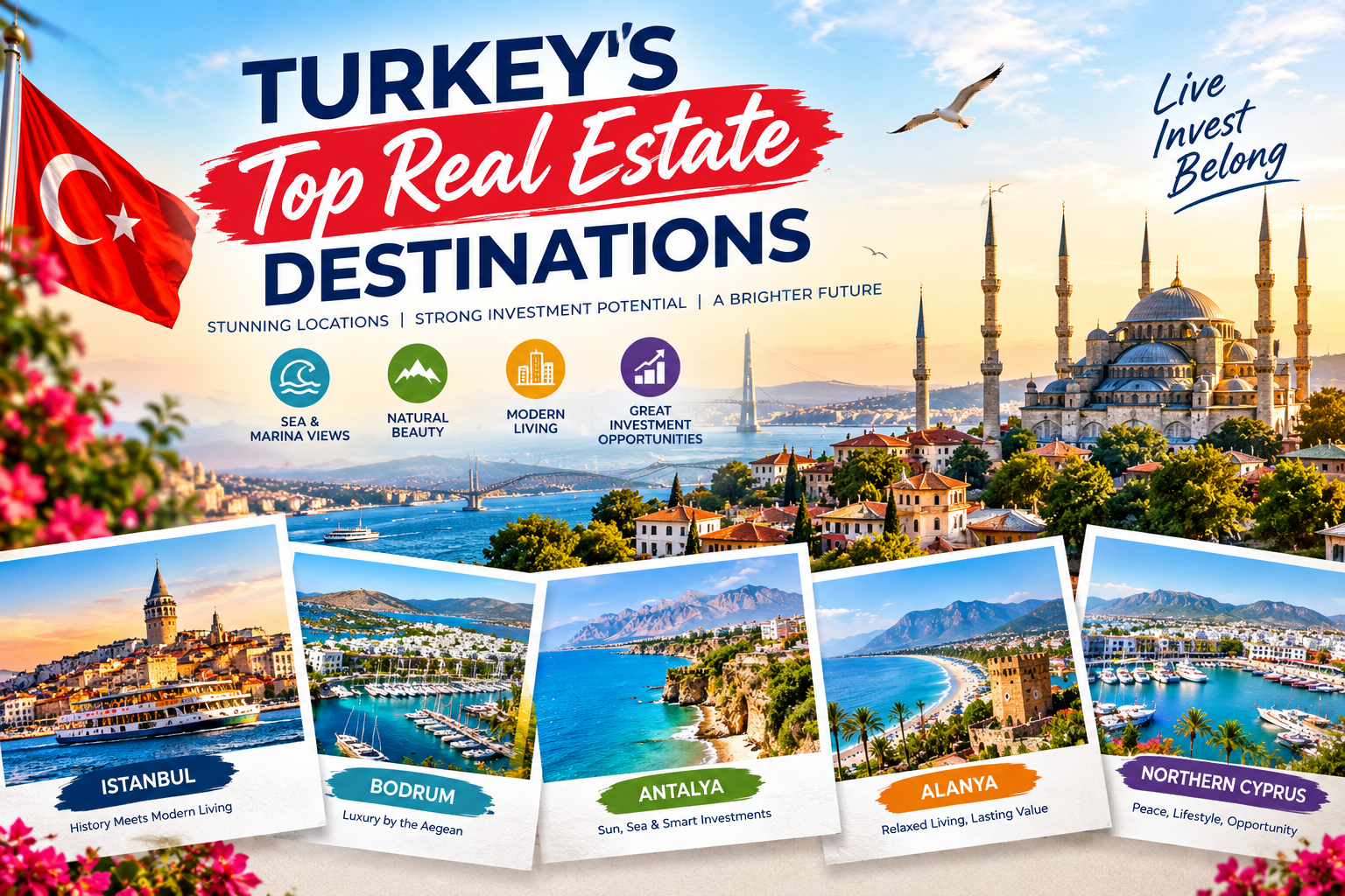 Turkey top real estate destinations